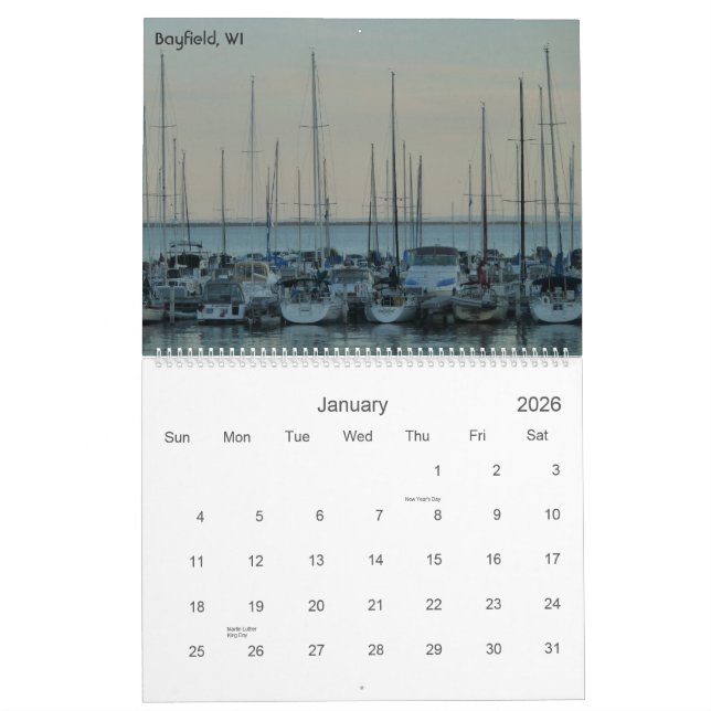 Calendário O Lago Superior 2013 (Jan 2026)