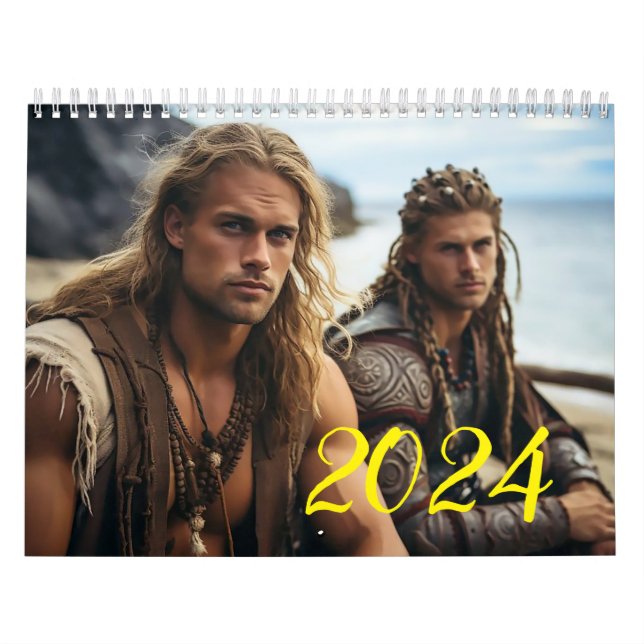 Calendário O Macho Mais Brutal 2024. (Capa)