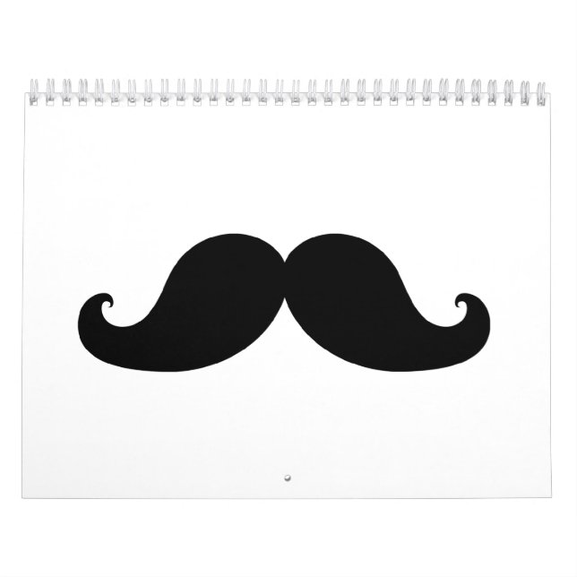 CALENDÁRIO O MELHOR BIGODE PRETO (Capa)