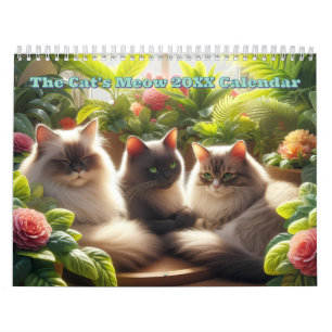 Calendário O Miado do Gato