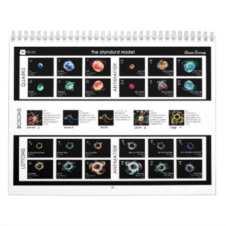 Calendário O Modelo Padrão de Partículas