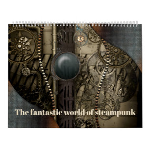 Calendário O mundo da steampunk
