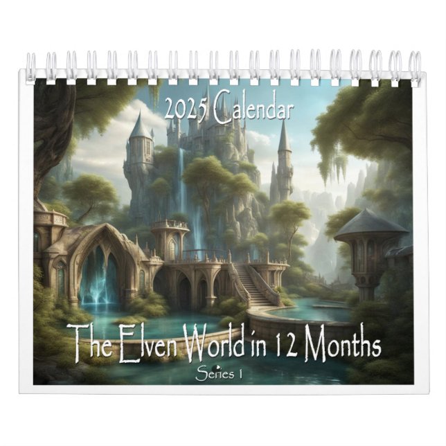 Calendário O Mundo dos Elven (Capa)