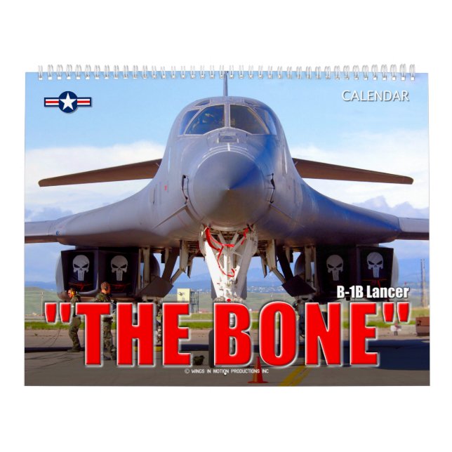 Calendário "O OSSO" - B-1B Lancer (Capa)