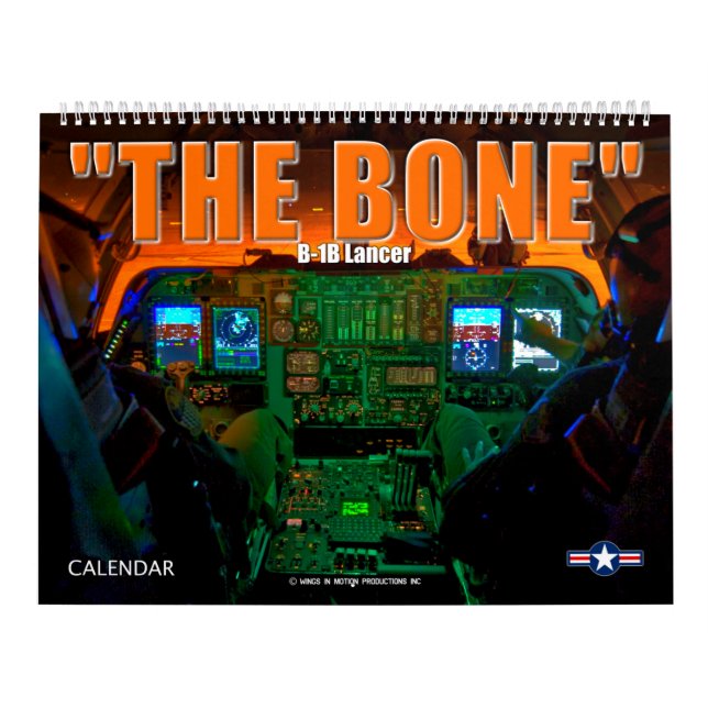 Calendário "O OSSO" - B-1B Lancer (Capa)