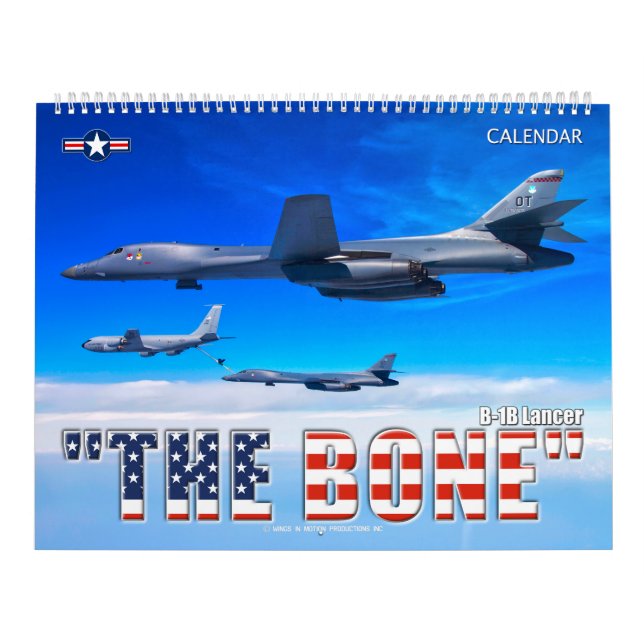 Calendário "O OSSO" - B-1B Lancer (Capa)
