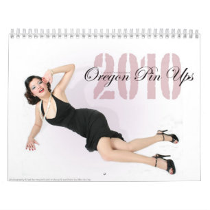 Calendário O Pin de Oregon levanta