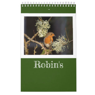 Calendário O Robin Inglês