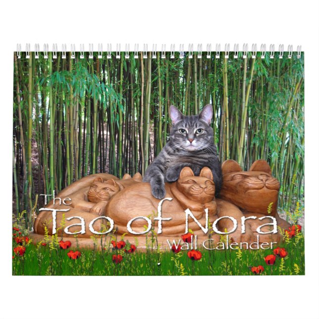 Calendário O Tao do Nora Calendar (Nora O Gato Piano) (Capa)