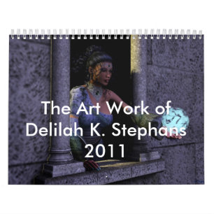 Calendário O trabalho de arte de Delilah K. Stephans 2011
