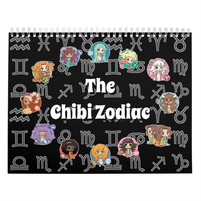 Calendário O zodíaco de Chibi (Capa)