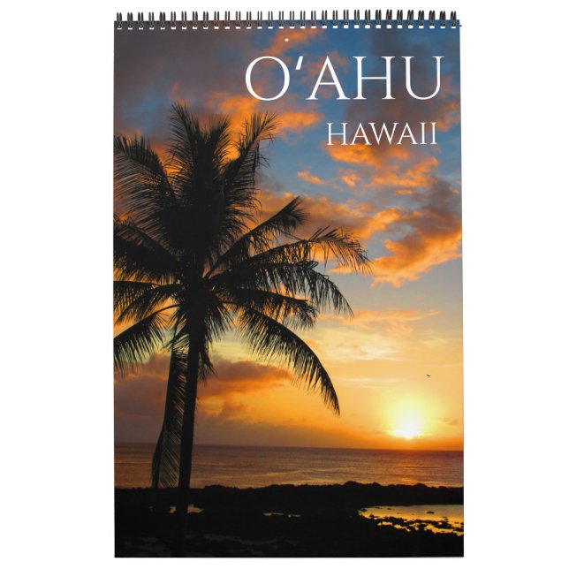 Calendário o'ahu hawaii 2025 (Capa)