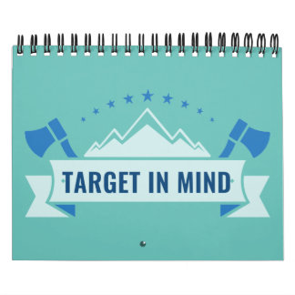 Calendário Objetivo en mente | Target in mind
