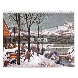 Calendário Obra-prima de Bruegel, o Velho