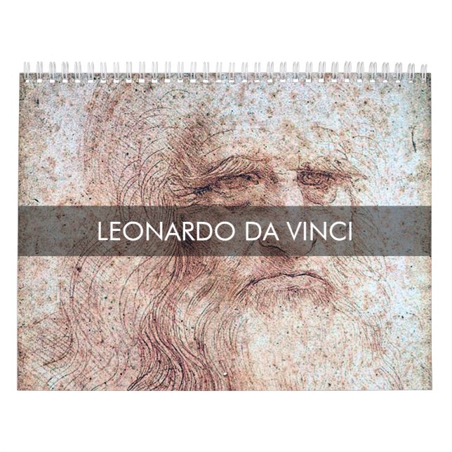 Calendário Obra-prima de Leonardo da Vinci (Capa)