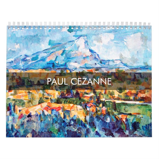 Calendário Obra-prima de Paul Cezanne (Capa)