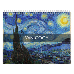 Calendário Obra-prima de Van Gogh
