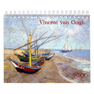 Calendário Obra-primas da arte de Vincent van Gogh
