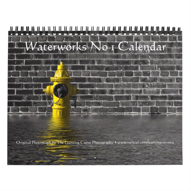 Calendário Obras de água n.o 1 (Capa)