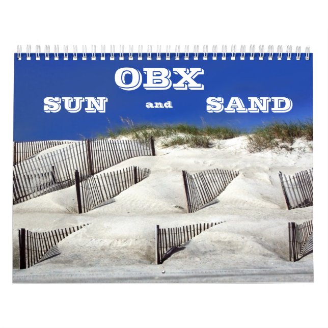 Calendário OBX Sun e Sand (Capa)