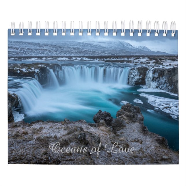 Calendário Oceanos de Amor (Capa)
