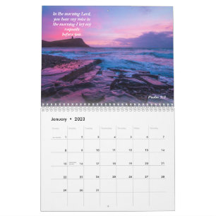 Calendário Oceans of Love 2023 Calendar
