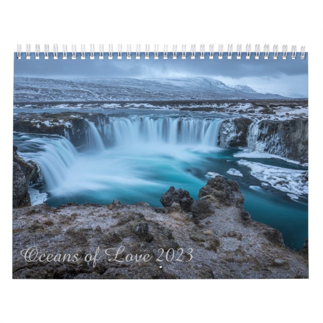 Calendário Oceans of Love 2023 Calendar (Capa)