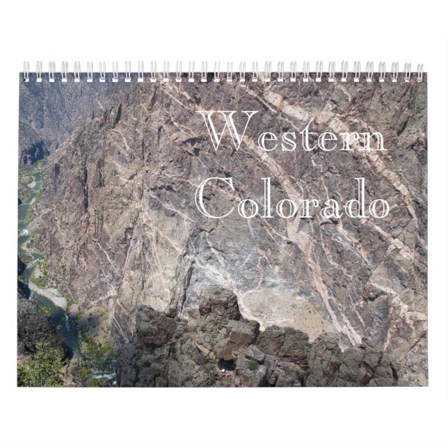 Calendário ocidental da foto de Colorado (Capa)