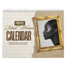 Calendário Official 2026 Powerful Black Women Calendar