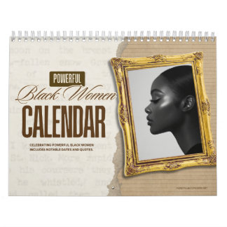 Calendário Official 2026 Powerful Black Women Calendar