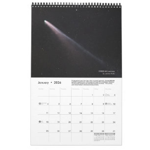 Calendário Oficial de Parede da FWAS 2026 - Médio
