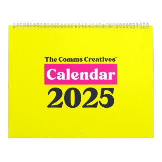 Calendário Oficial dos Criativos do Comms 2025
