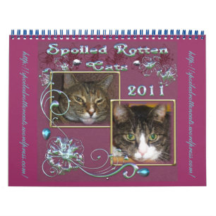 Calendário Oficial Dos Gatos Rotten Com Malha 201