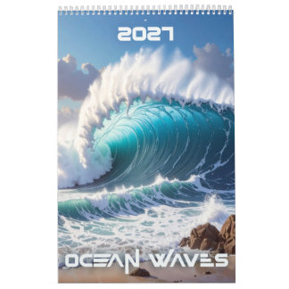 CALENDÁRIO ONDAS DO OCEANO 2027 