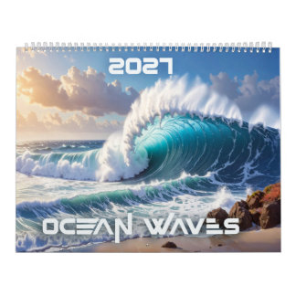 CALENDÁRIO ONDAS DO OCEANO 2027 