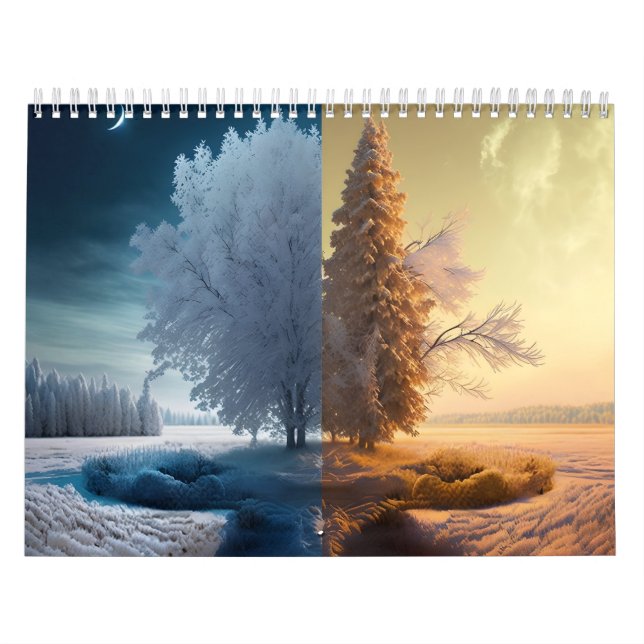 Calendário One day in winter (Capa)