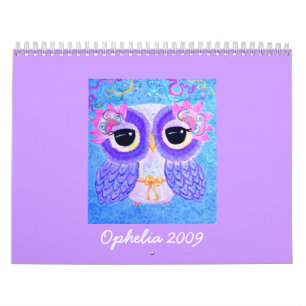 Calendário Ophelia 2009 (Não-E.U.)