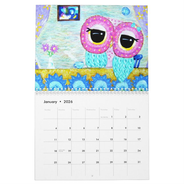 Calendário Ophelia 2010 (Jan 2026)