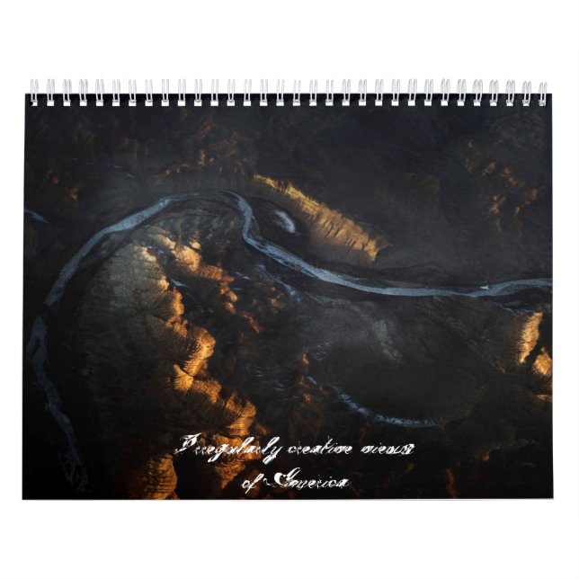 Calendário Opiniões irregulares e criativas da América 2 (Capa)