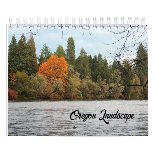 Calendário Oregon Landscape Calendar (Capa)