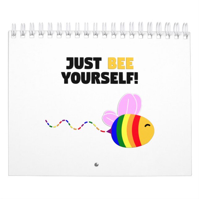 Calendário Orgulho gay seja você mesmo (Capa)