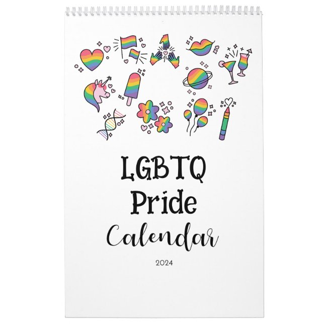 Calendário Orgulho LGBTQ (Capa)