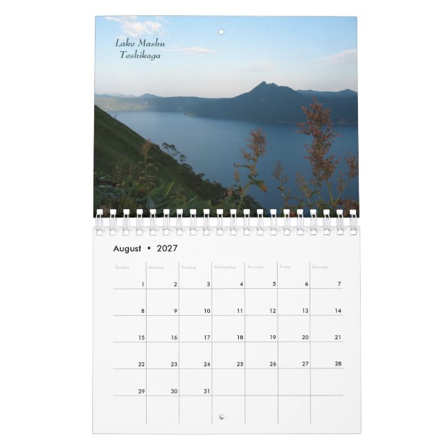 Calendário oriental do Hokkaido 2018 (Ago 2027)