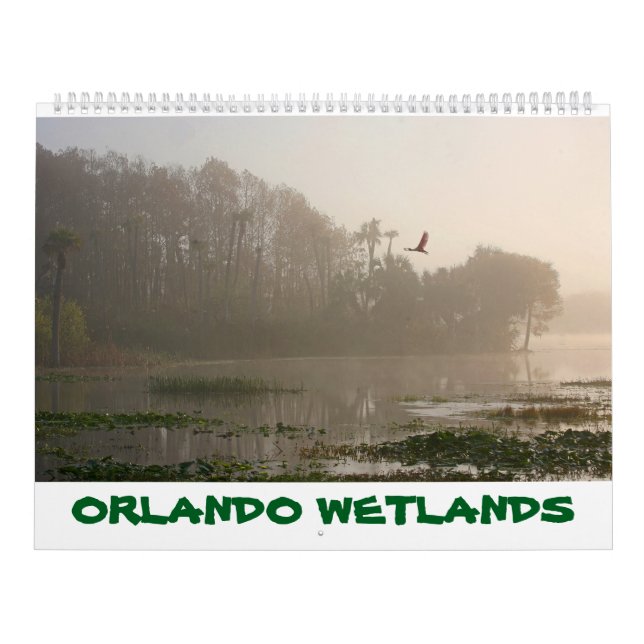 CALENDÁRIO ORLANDO WETLANDS CALENDAR (Capa)