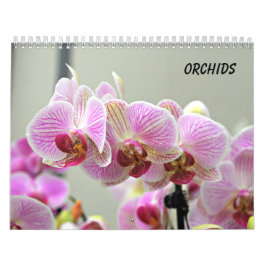 Calendário Orquídeas