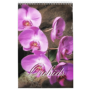 Calendário Orquídeas