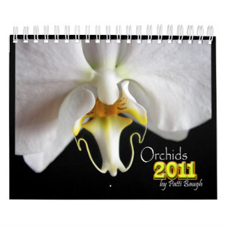 CALENDÁRIO ORQUÍDEAS 2011