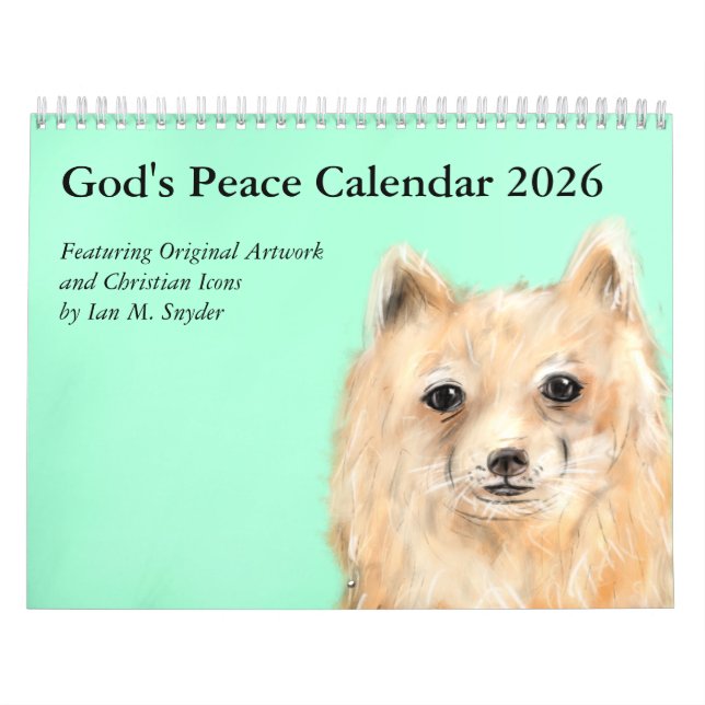 Calendário Ortodoxo de Deus 2026 (Capa)