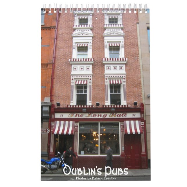 Calendário Os bares de Dublin (Capa)