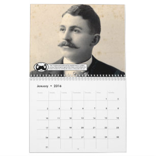 Calendário Os bigodes de Placer County